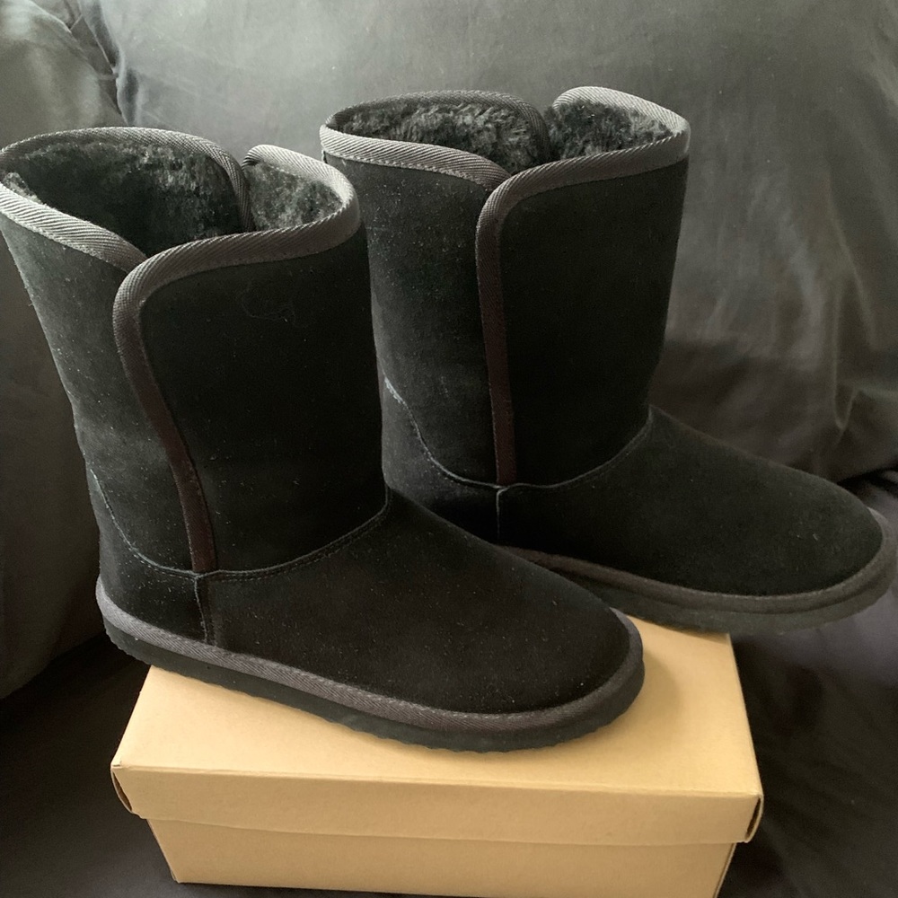 Womens fur boots - Picture 2 of 12